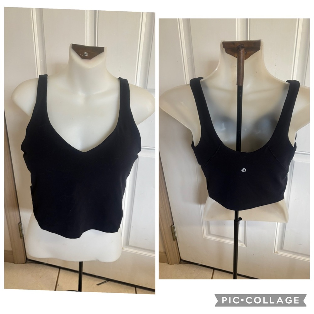 Size 10 Solid Black Lululemon Align Tank, designe… - image 1